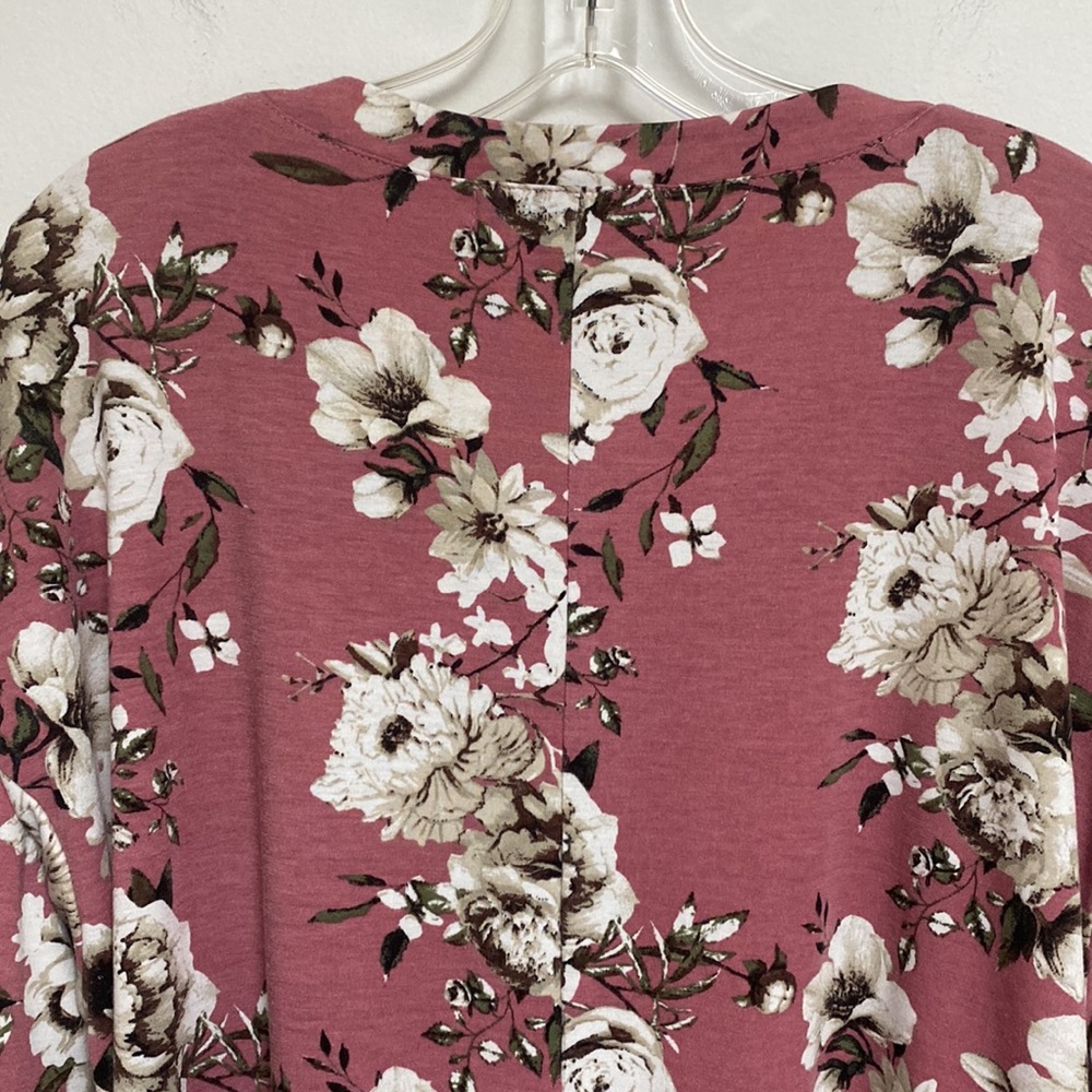 Absolutely Famous Womens Rose Floral size XL - Picture 7 of 7